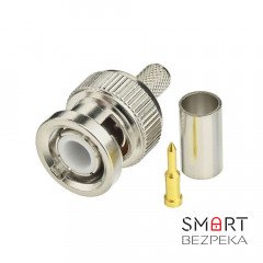 Коннектор ATIS BNC male под обжим