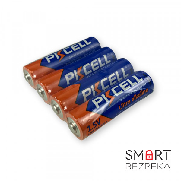 Батарейка PKCELL Ultra Alkaline AA LR6 1.5V, 4шт./плівка