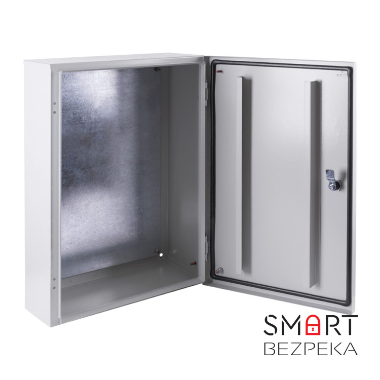 Корпус металевий e.mbox.pro.p.40.30.20 IP54 з монтажною панеллю E.Next