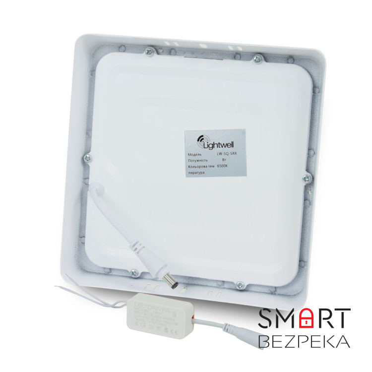 Светильник светодиодный LIGHTWELL LW-SQ-SRF-18 18 W квадратный накладной