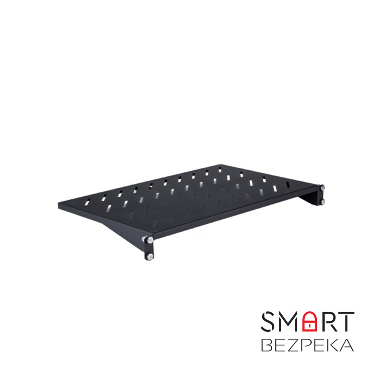 Полка консольная, глубина 280мм 1U (SN-1U-280К-9005) черная