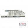 Полиця висувна 19" CMS UA-SHSL-400G 1U 400 мм, сіра