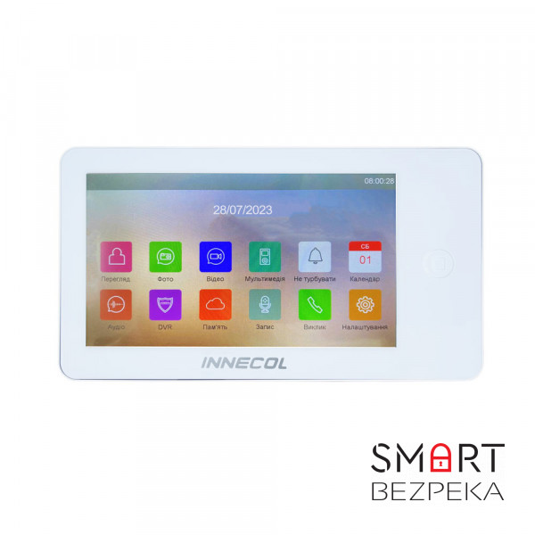 Видеодомофон 7" INNECOL NEO HD (White)