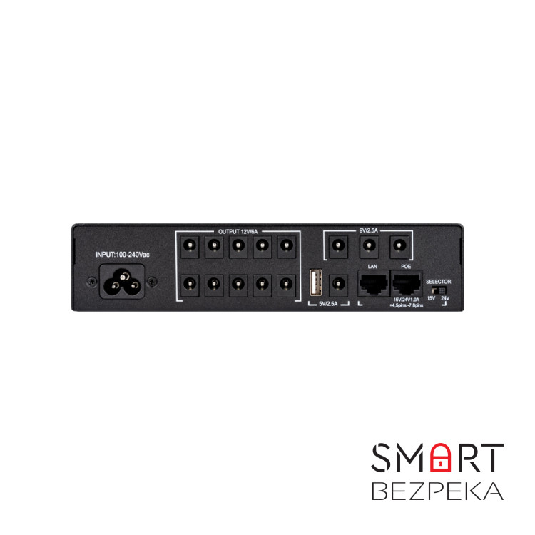 Источник бесперебойного питания GreenVision GV-702-UPS-DC18-100W для Wi-Fi роутеров со встроенным аккумулятором