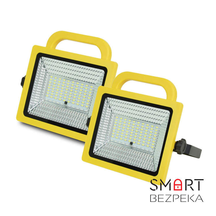 Комплект из двух переносных аккумуляторных прожекторов LED Superfire FS11
