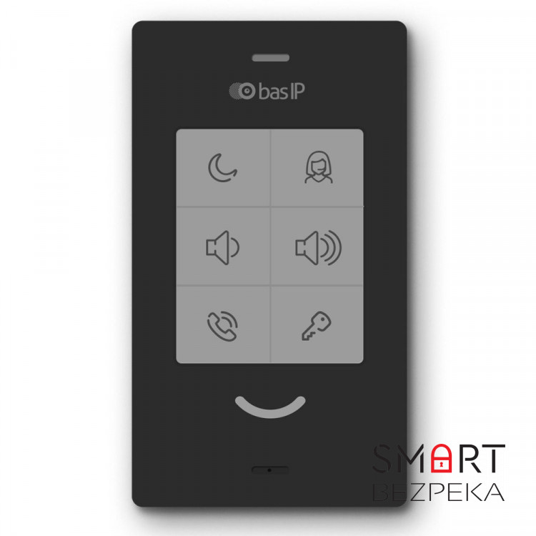 IP-аудиодомофон Bas-IP SP-03 black