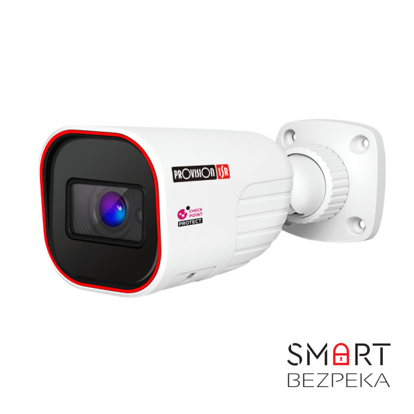 IP-видеокамера 2 Мп Provision-ISR I4-320IPSN-VF-V4 (2.8-12 мм) cо встроенным микрофоном и видеоаналитикой для системы видеонаблюдения