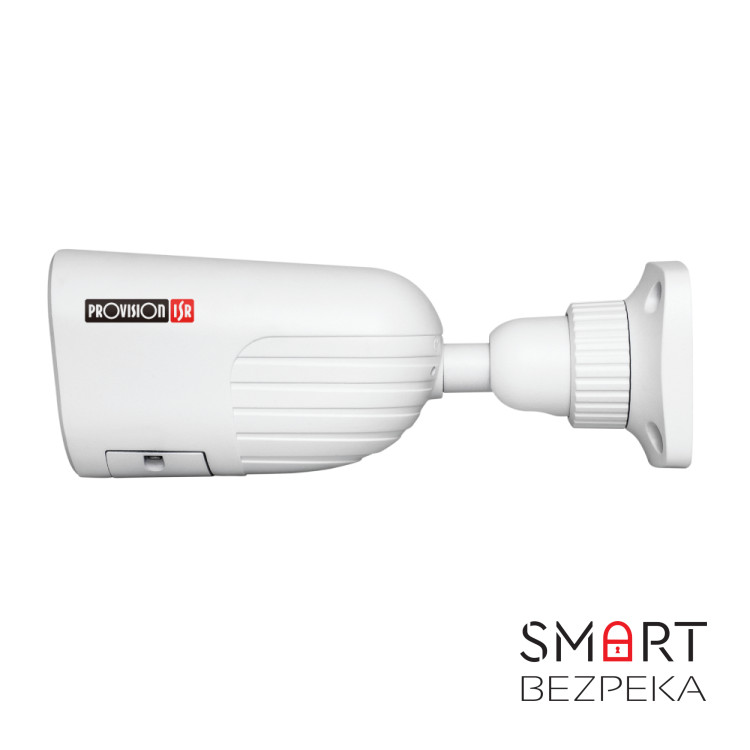 IP-відеокамера 2 Мп Provision-ISR I4-320IPSN-VF-V4 (2.8-12 мм) з вбудованим мікрофоном і відеоаналітикою для системи відеонагляду