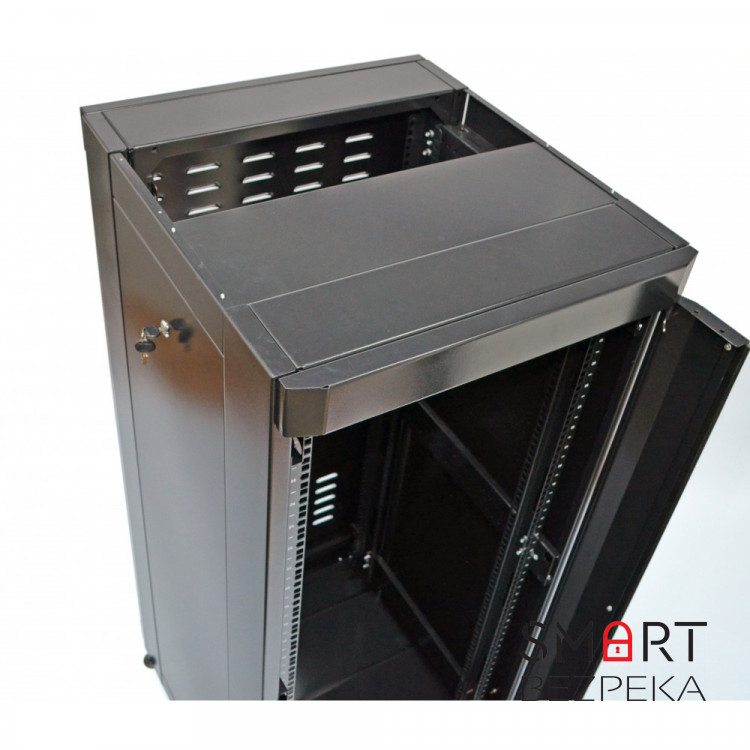 Шафа серверна CMS 18U 610 х 675 UA-MGSE1866MB для мережевого обладнання