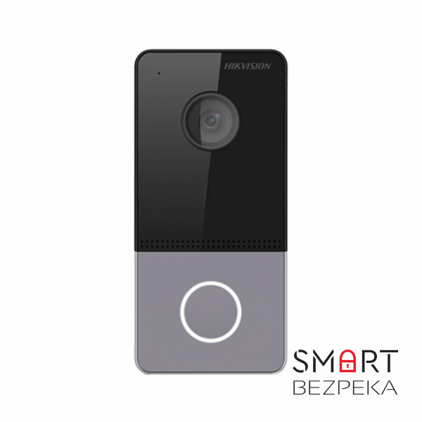 IP-відеопанель 2 Мп з PoE Hikvision DS-KV6103-PE1(C) для IP-домофонів