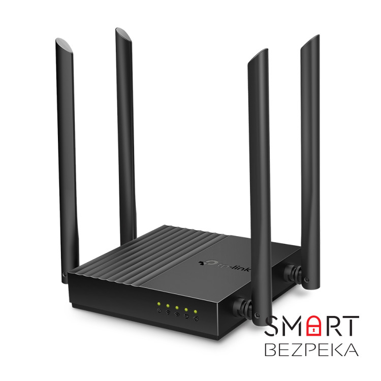 Маршрутизатор TP-Link ARCHER C64 AC1200 4xGE LAN 1xGE WAN MU-MIMO