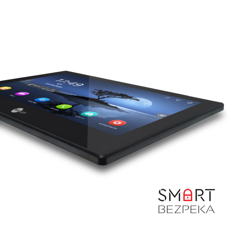 Комплект Neolight ALPHA Hybrid HD KIT B/Graphite: гібридний відеодомофон 8" з Wi-Fi та 2 Мп відеопанель