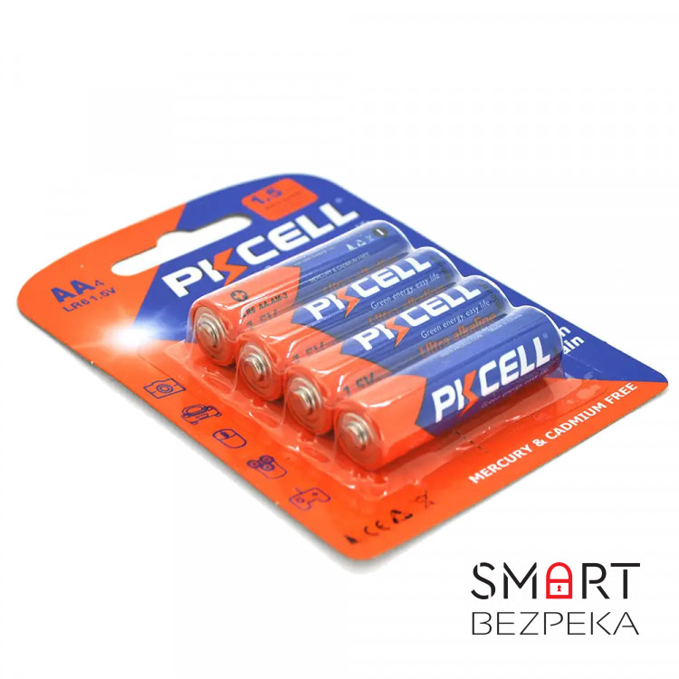 Батарейка PKCELL Ultra Alkaline AA LR6 1.5V, 4шт./блистер