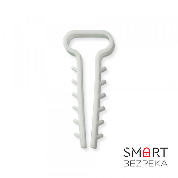 Дюбель-хомут ялинка Relfix 14 x 6 мм (100 шт/уп) білий