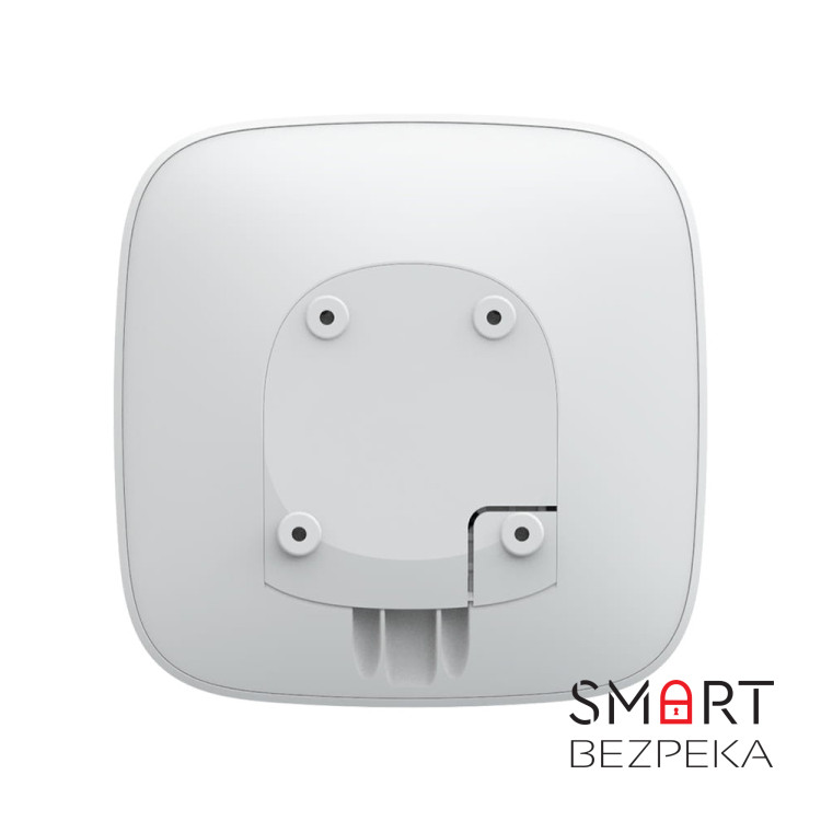 Комплект Ajax Hub 2 (2G) з краном перекриття води Ajax WaterStop 1" white