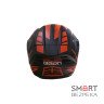 Мотошолом інтеграл Beon R MATT TITAN/ORANGE (матовий титан/помаранчевий) розмір ХL
