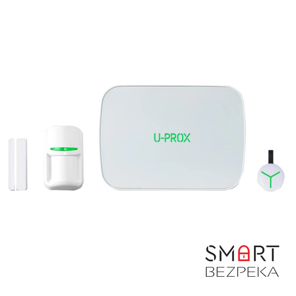 Комплект бездротової охоронної сигналізації U-Prox MPX G KF kit White