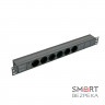 Сетевой фильтр Kingda KD-GER(16)N1006WKPB19A-C14 6 розеток 19"