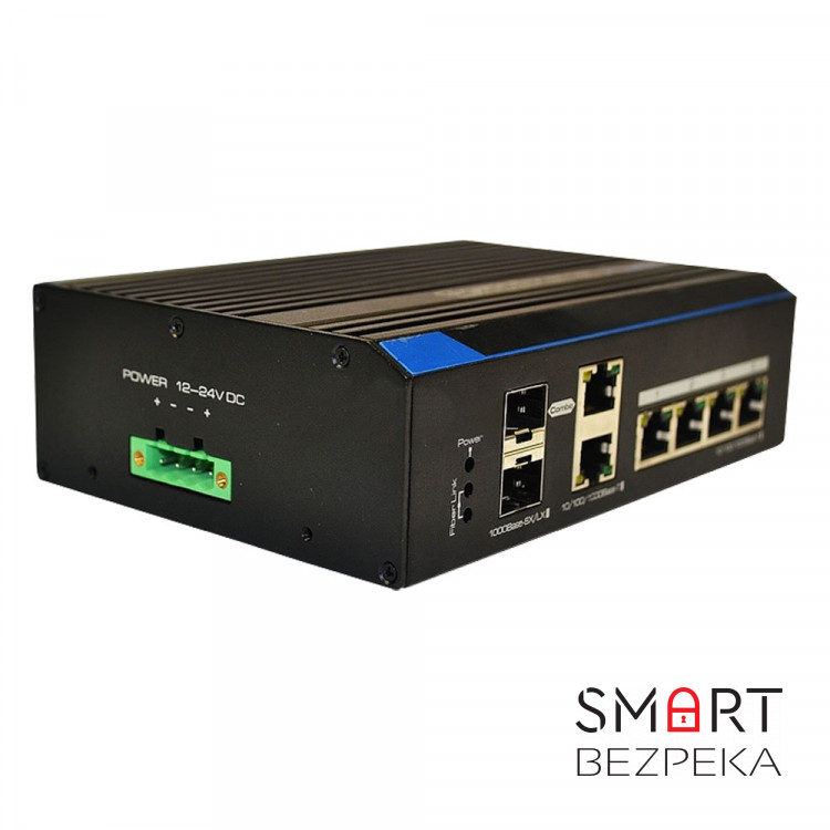 PoE-комутатор FoxGate S6004G-CGS-I POE 8-портовий некерований