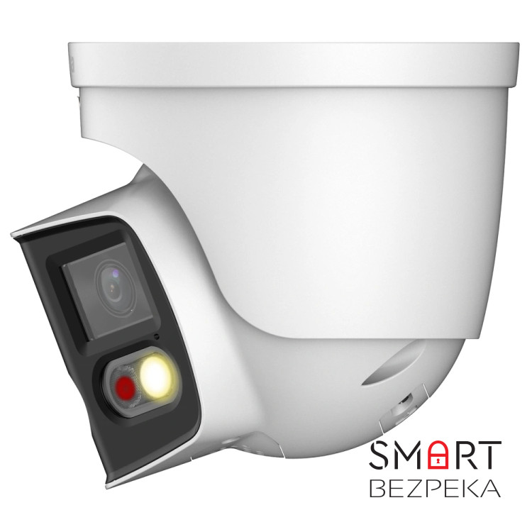 IP-видеокамера 2*4Мп Dahua DH-IPC-PDW3849-A180-AS-PV (2.8 мм) с двойным объективом и подсветкой