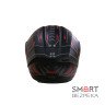 Мотошолом інтеграл Beon TECH MATT BLACK/RED (матовий чорний/червоний) розмір ХL