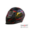 Мотошлем интеграл Beon TECH MATT BLACK/RED (матовый черный/красный) размер ХL
