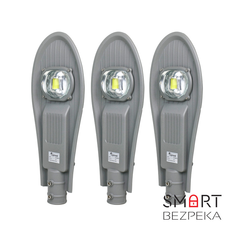 Комплект из 3-х светильников светодиодных Lightwell LW-COB65K-30 COB консольный 30W