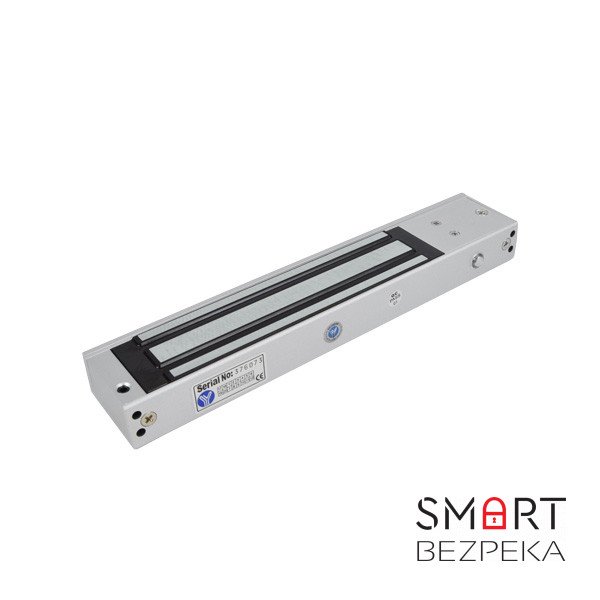 Электромагнитный замок Yli Electronic YM-280N(LED)-DS со световой индикацией, датчиком состояния замка и дверей для системы контроля доступа