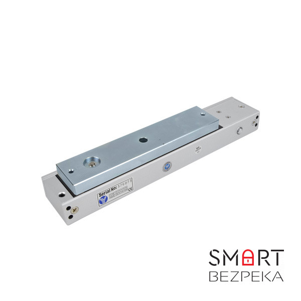 Електромагнітний замок Yli Electronic YM-280N(LED)-DS зі світловою індикацією, датчиком стану замка і дверей для системи контролю доступу