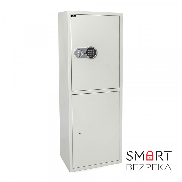 Сейф офісний Ferocon БЛ-127К1Е1.Т1.П2.7035 з електронним і ключовим замком
