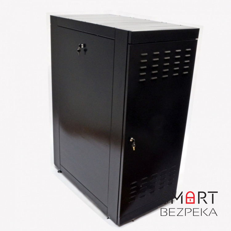 Шкаф серверный CMS 24U 610 х 1055 UA-MGSE24610MB усиленный для сетевого оборудования