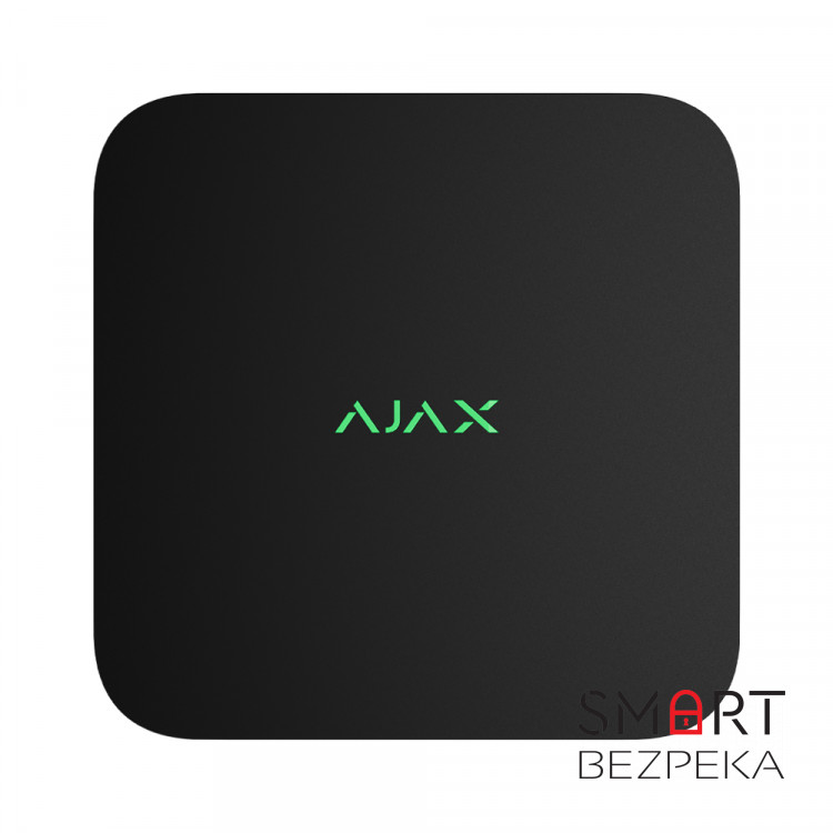 Мережевий відеореєстратор Ajax NVR black 8-канальний