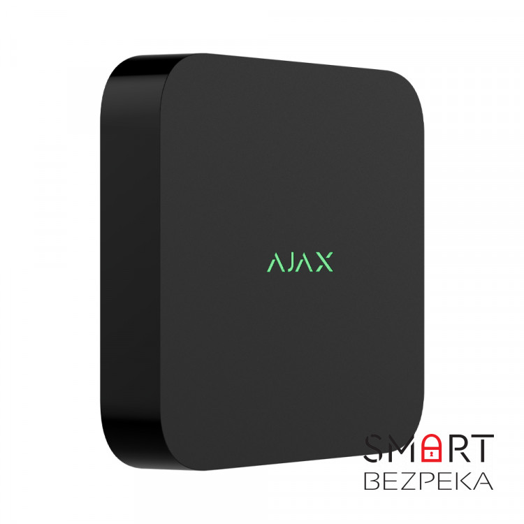 Мережевий відеореєстратор Ajax NVR black 8-канальний