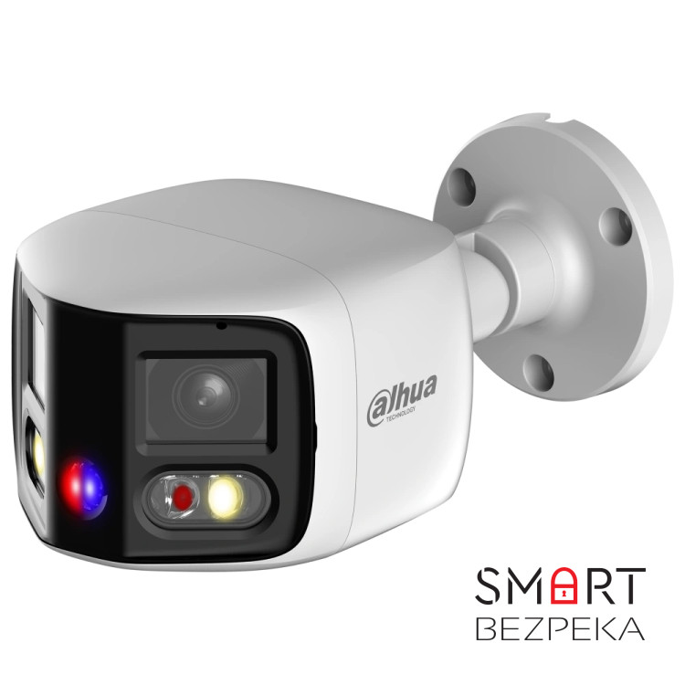 IP-видеокамера 2*4Мп Dahua DH-IPC-PFW3849S-A180-AS-PV (2.8 мм) с двойным объективом и подсветкой