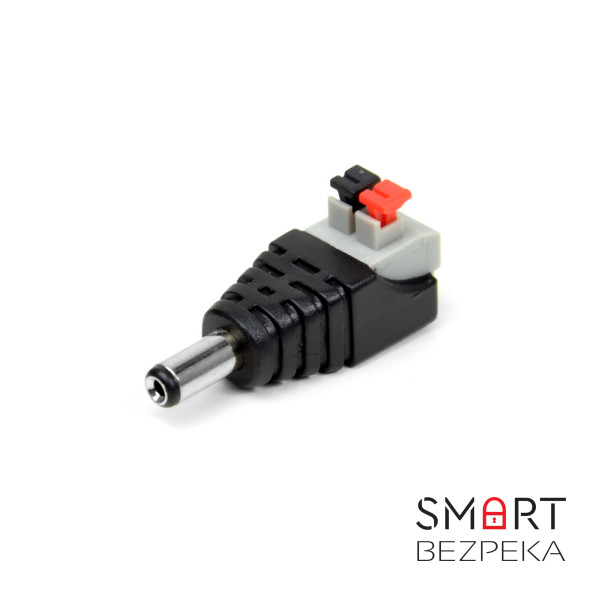 Роз'єм Power jack 2.1*5.5mm ATIS під затискач A (male)