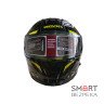Мотошлем интеграл Beon TECH SHINY BLACK/YELLOW (глянец черный/желтый) размер L
