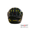 Мотошлем интеграл Beon TECH SHINY BLACK/YELLOW (глянец черный/желтый) размер L