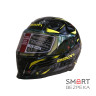 Мотошлем интеграл Beon TECH SHINY BLACK/YELLOW (глянец черный/желтый) размер L