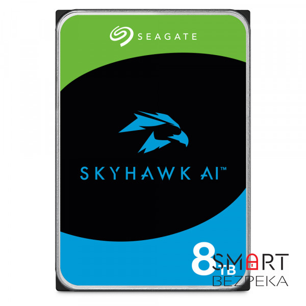 Жесткий диск 8TB Seagate SkyHawk AI ST8000VE001 для видеонаблюдения