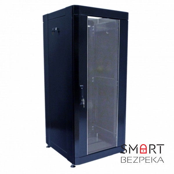 Шкаф серверный CMS 28U 610 х 675 UA-MGSE2866MB усиленный для сетевого оборудования