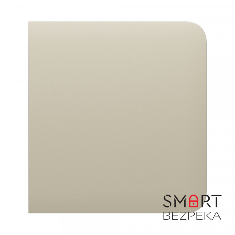 Кнопка Ajax SideButton (1-gang/2-way) ivory для одноклавішного або прохідного вимикача