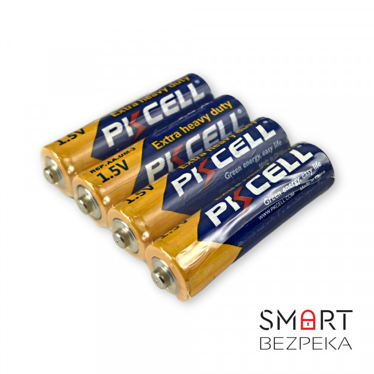 Батарейка PKCELL Extra Heavy Duty AA R6P 1.5V, 4шт./пленка