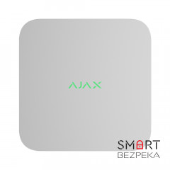 Мережевий відеореєстратор Ajax NVR white 8-канальний