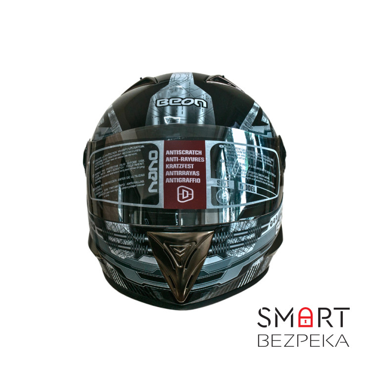 Мотошолом інтеграл Beon B-500 DECAL, розмір L