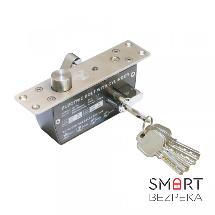 Ригельный замок YB-620(LED) врезной для системы контроля доступа