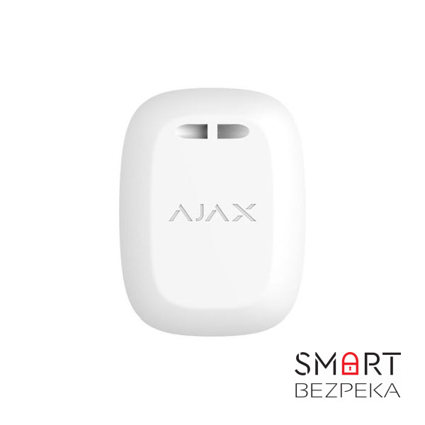 Бездротова тривожна кнопка Ajax Button white
