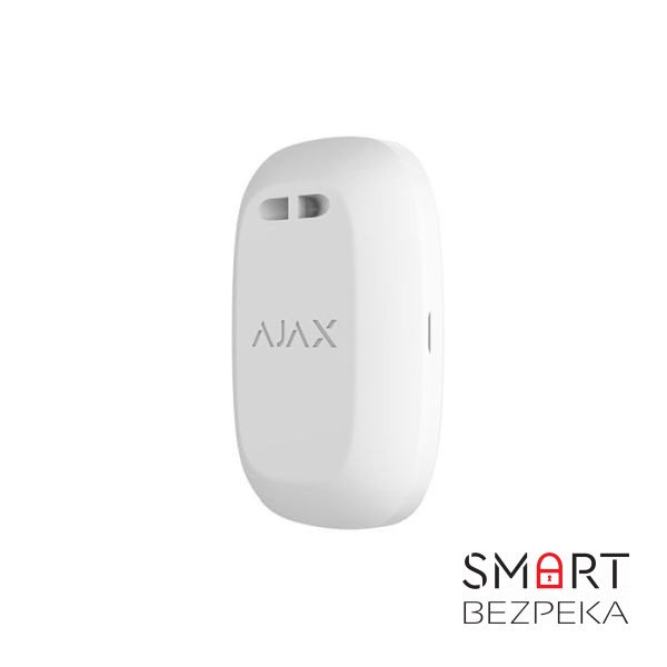 Беспроводная тревожная кнопка Ajax Button white
