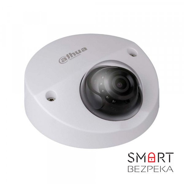 IP-видеокамера 4 Мп Dahua DH-IPC-HDBW2431FP-AS-S2 (2.8 мм) со встроенным микрофоном для системы видеонаблюдения
