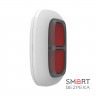 Беспроводная экстренная кнопка Ajax DoubleButton white с защитой от случайных нажатий