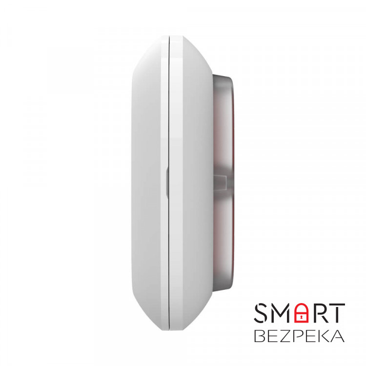 Беспроводная экстренная кнопка Ajax DoubleButton white с защитой от случайных нажатий